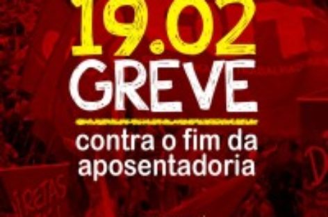 Mobilizações dos Energéticos do Estado de SP neste dia 19 de fevereiro – #QueroMeAposentar