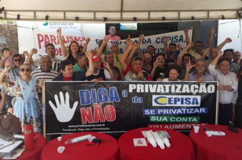 Eletrobras: contra privatização, eletricitários do Norte e Nordeste preparam greve de 48h