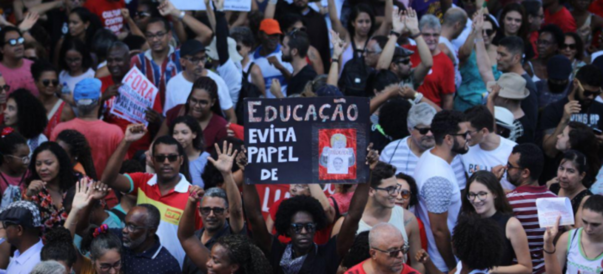 Segundo tsunami da educação toma as ruas do Brasil. Confira o balanço da manhã