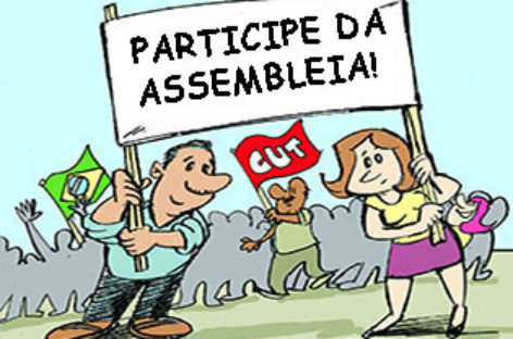 APOSENTADOS/AS E PENSIONISTAS: PARTICIPEM DAS ASSEMBLEIAS!!!