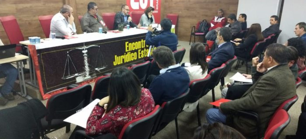 CUT cria Coletivo Jurídico em SP para enfrentar tsunami da retirada de direitos