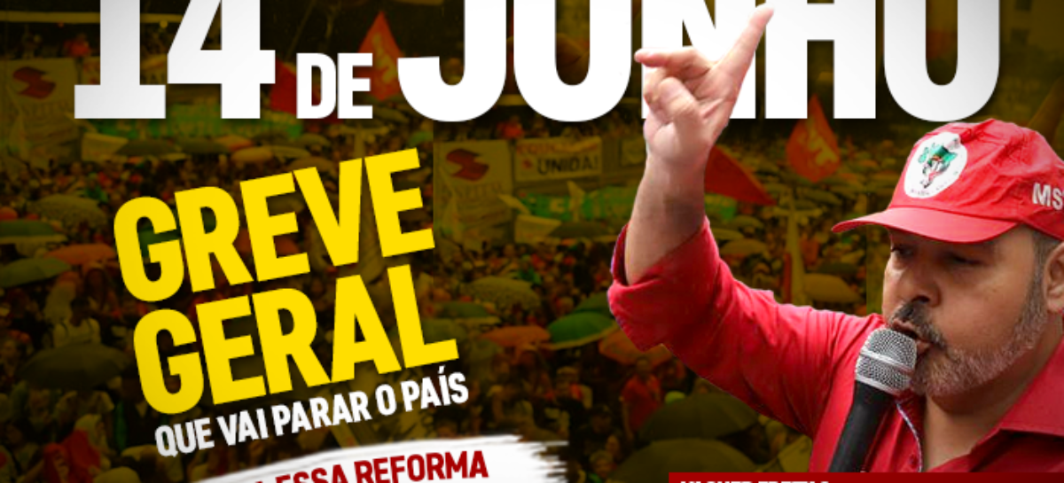 Vagner Freitas: Nenhuma medida judicial impedirá a greve geral contra a reforma