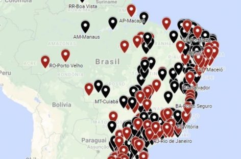 Greve geral tem adesão em mais de 380 cidades. Confira no mapa