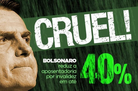 Governo acha que trabalhador quer ficar inválido para receber a aposentadoria