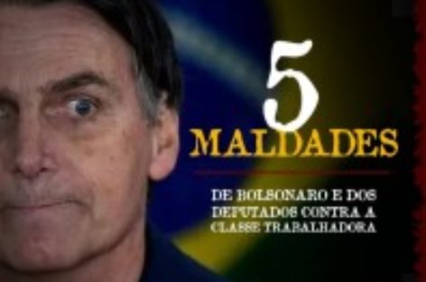 Confira cinco maldades da reforma de Bolsonaro que 370 deputados aprovaram