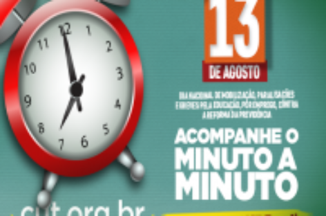 MINUTO A MINUTO | Dia nacional de luta contra a reforma e cortes na educação
