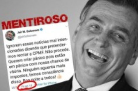 Apesar de ter negado durante as eleições, Bolsonaro prepara a volta da CPMF