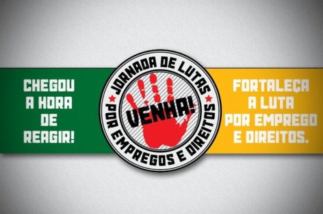 CUT e centrais começam Jornada por Empregos e Direitos nesta terça (10)