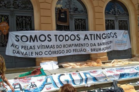 Marcha de seis dias denuncia um ano do crime da Vale, em Brumadinho