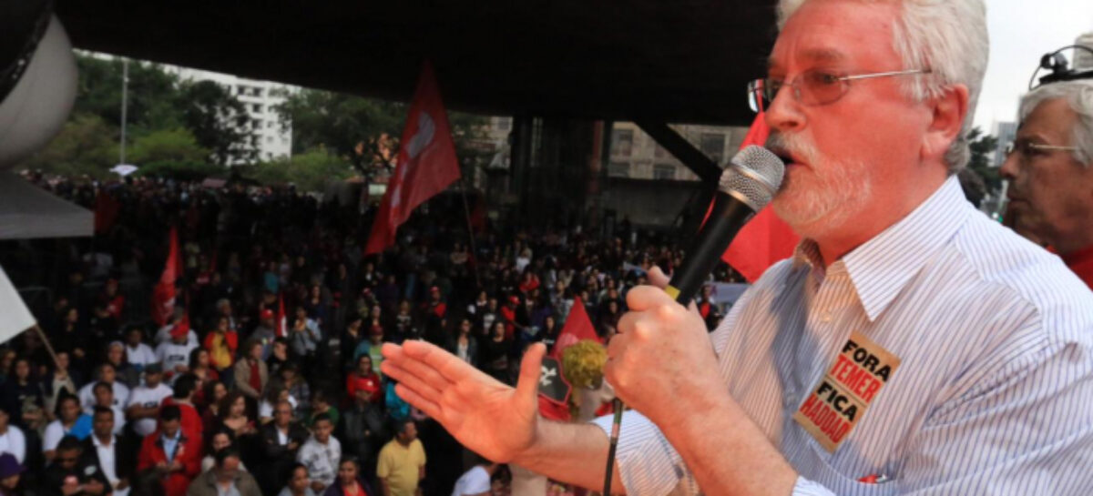 Morre o professor João Felício, ex-presidente da CUT Nacional