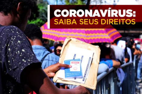 Confira que trabalhadores estão amparados pela lei de enfrentamento ao coronavírus