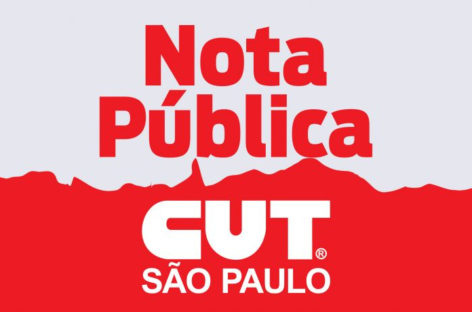 Nota da CUT-SP sobre o pronunciamento genocida do presidente da República