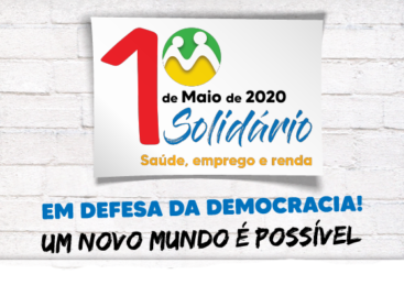 Executiva da CUT convoca para 1º de Maio solidário, de luta e “Fora, Bolsonaro”