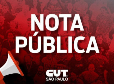 Manifesto da CUT-SP em repúdio às ações do governo Bolsonaro e em defesa da vida