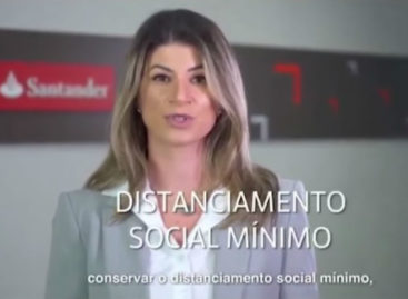 Santander quer reabrir agências em meio à pandemia