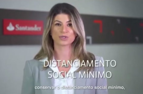 Santander quer reabrir agências em meio à pandemia