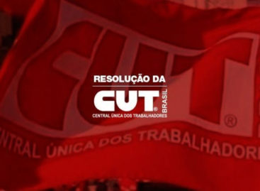 Em resolução, Executiva da CUT defende a vida, o emprego e ‘fora, Bolsonaro’