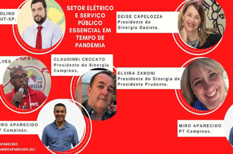 Live nesta terça, 30, debate o Setor Elétrico e o Serviço Essencial em Tempo de Pandemia