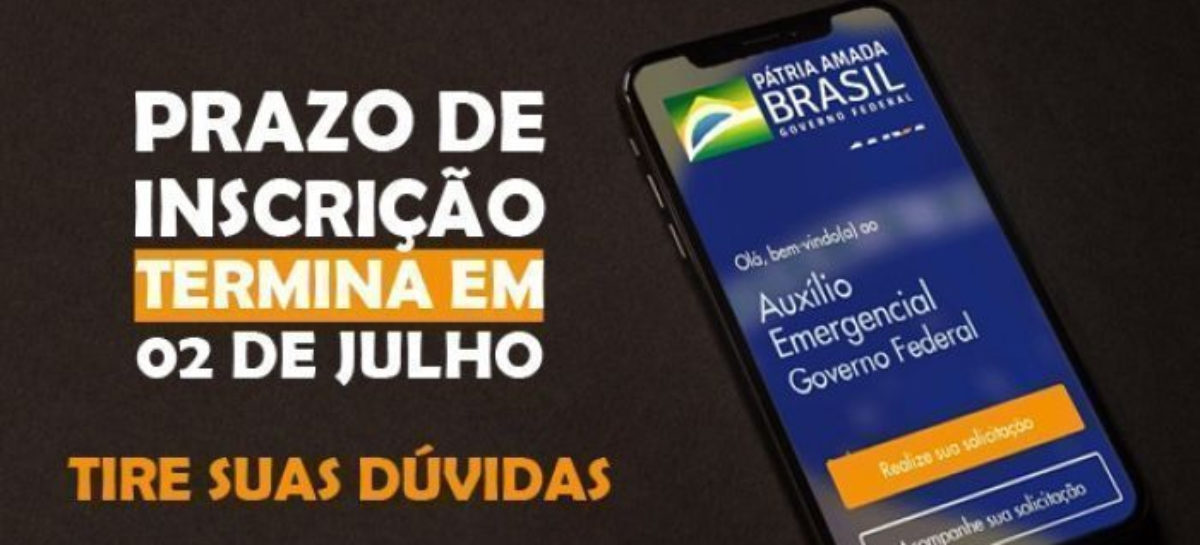 Trabalhadores têm mais duas semanas para pedir auxílio emergencial de R$ 600