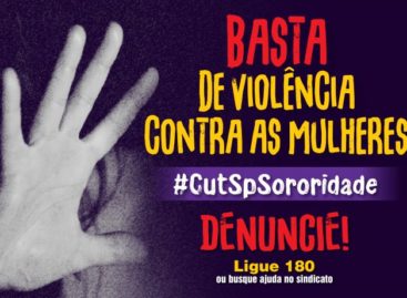 CUT-SP lança campanha #CutSpSororidade e fortalece luta contra o feminicídio