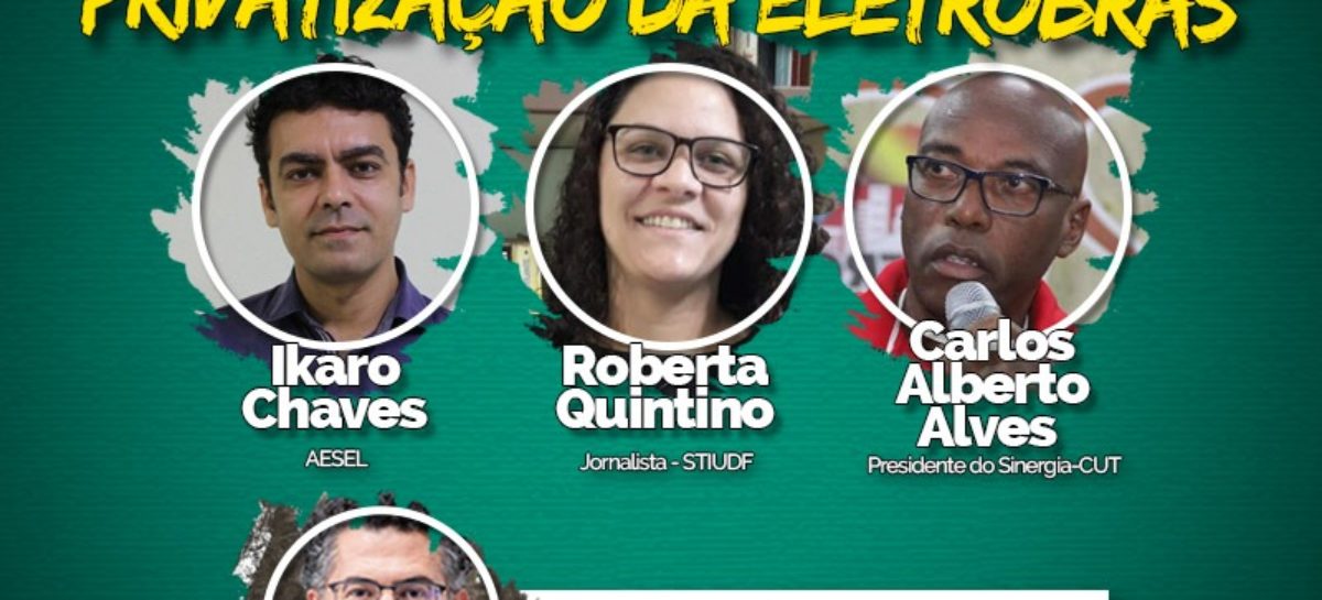 Facebook Live: A luta contra a privatização da Eletrobras