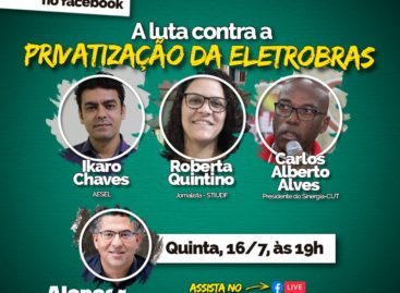 Facebook Live: A luta contra a privatização da Eletrobras