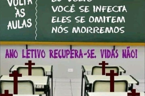 Pais, professores e médicos são contra volta às aulas sem controle da pandemia