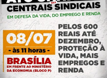 Participe do ato da CUT e centrais sindicais em Brasília sem sair de casa