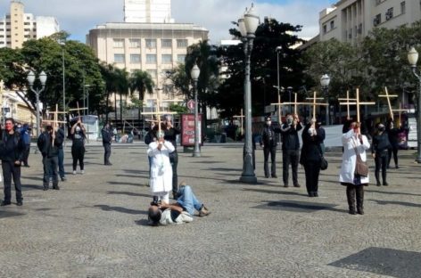 Campinas: Profissionais da saúde cobram medidas de governantes diante da Covid-19