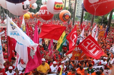 Centrais farão protesto em 7 de agosto contra ‘descaso’ do governo e crise econômica e social