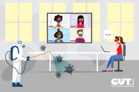 CUT lança cartilha sobre saúde e segurança no trabalho durante a pandemia