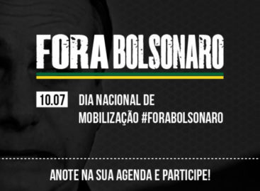 CUT, centrais e movimentos lançam campanha ‘Fora, Bolsonaro’, na sexta-feira (10)