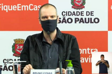 Casos de covid crescem 74% na cidade de SP e prefeito Covas põe saúde em alerta