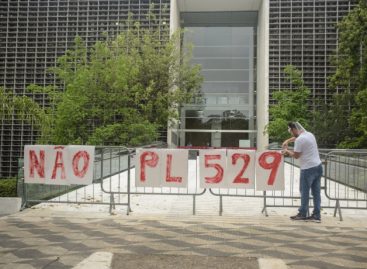 Trabalhadores fazem vigília na Alesp em protesto ao PL 529
