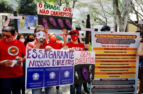 Grito dos Excluídos em SP lembra vítimas da Covid-19 e repudia políticas de morte