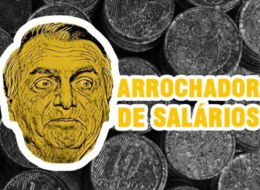 Bolsonaro aposta na miséria e reduz valor do salário mínimo pela segunda vez