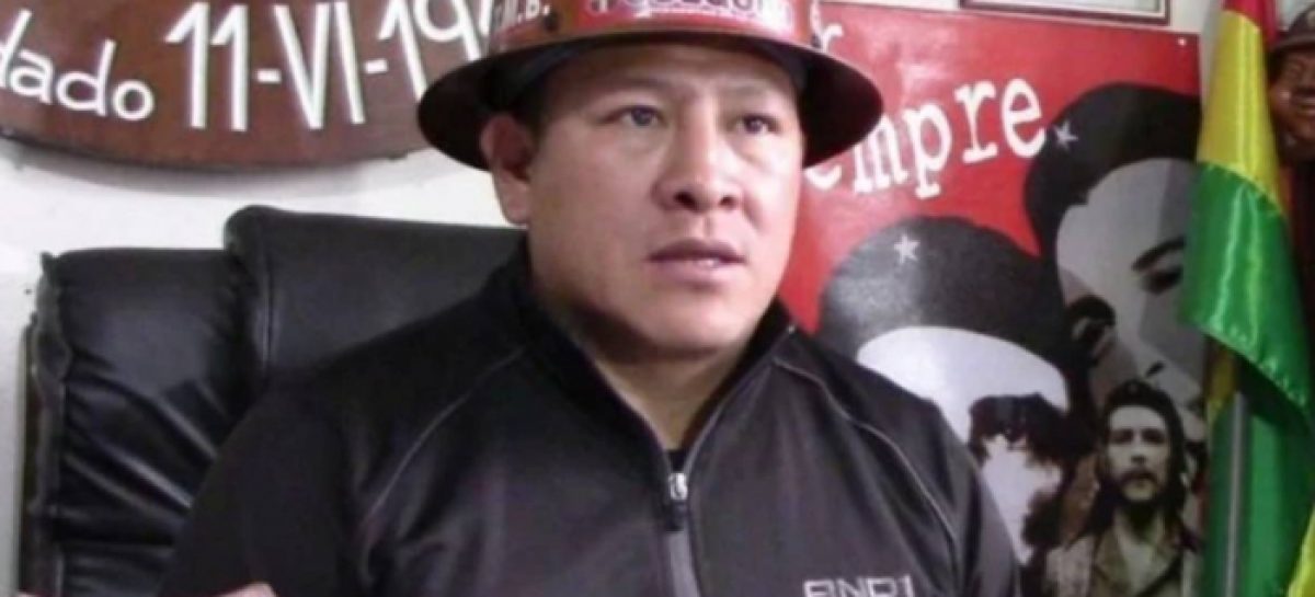 Líder da Federação de Mineiros da Bolívia morre após atentado de opositores ao MAS