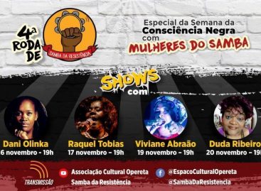 Samba da Resistência segue na Semana da Consciência Negra com Mulheres do Samba