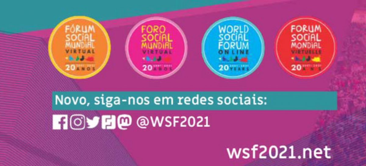 CUT participa do Fórum Social Mundial. Veja como se inscrever na evento virtual