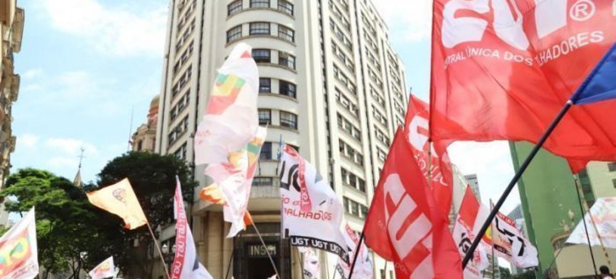 CUT, UGT e Força Sindical defendem a suspensão do aumento do ICMS em São Paulo