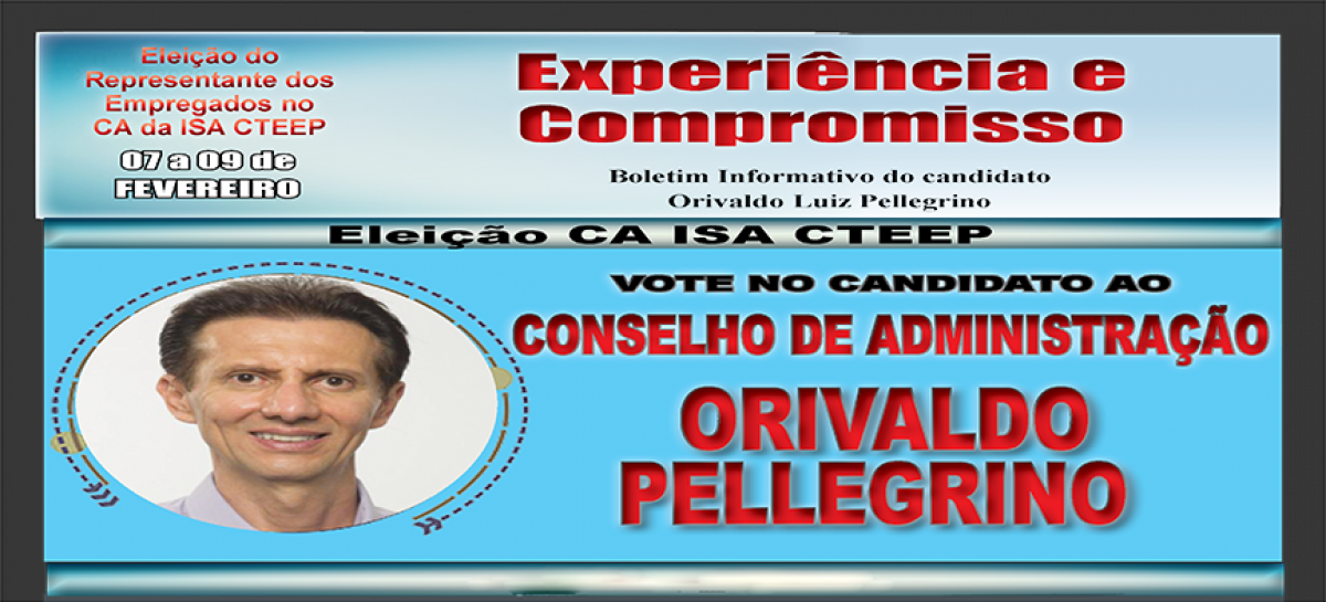 Eleição para o representante dos trabalhadores da ISA CTEEP acontecerá apenas para o Conselho de Administração (CA), de 7 a 9 de fevereiro. Confira as mudanças!