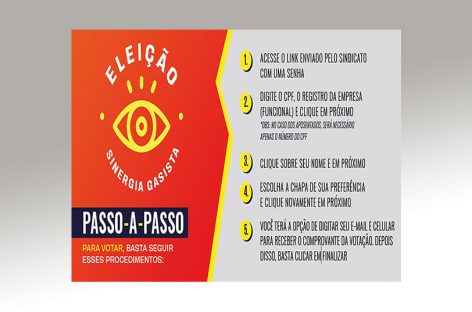 Você já pode votar e escolher a nova direção do Sinergia Gasista