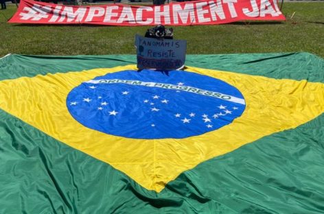 Pela segunda semana consecutiva, protestos por Fora Bolsonaro acontecem no Brasil