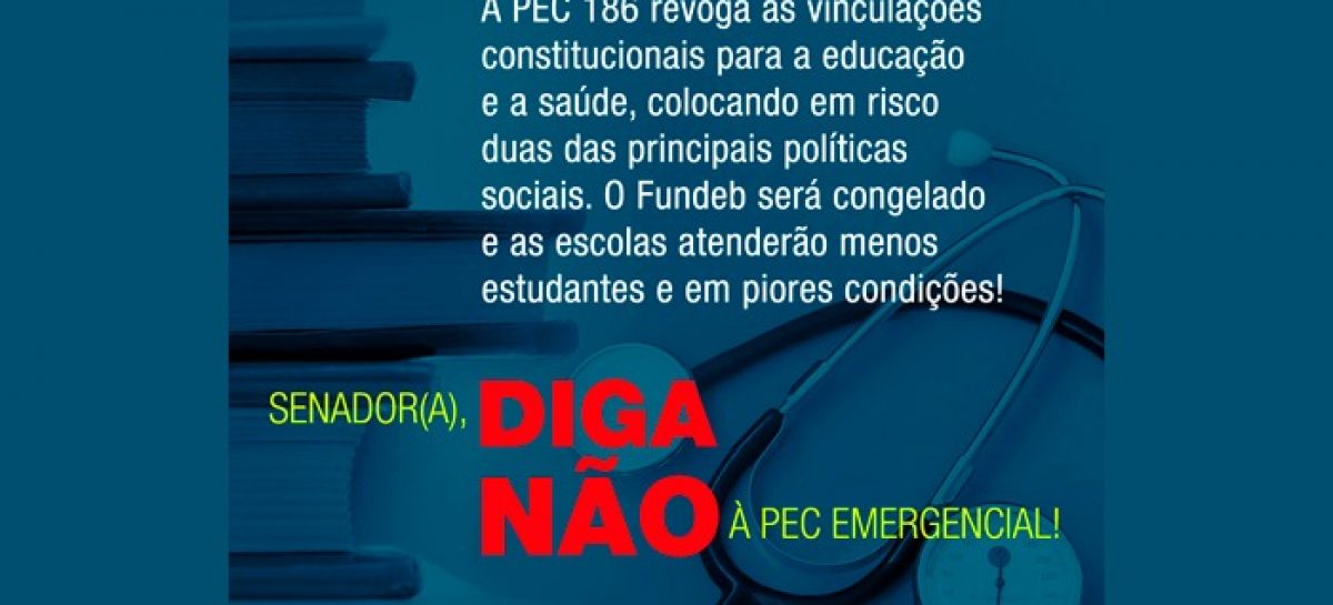 Em Brasília e nas redes esta quarta é dia de luta para salvar a saúde e a educação