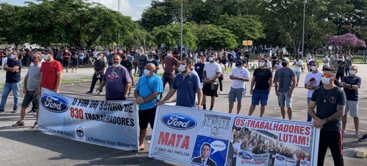 Saída da Ford do Brasil vai fechar quase 124 mil postos de trabalho, segundo Dieese