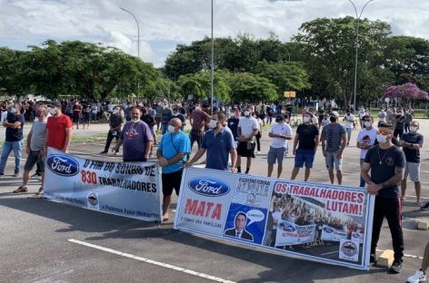 Saída da Ford do Brasil vai fechar quase 124 mil postos de trabalho, segundo Dieese