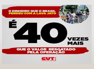 País perdeu em investimentos 40 vezes o valor recuperado pela Lava Jato