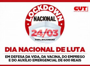 Quarta-feira é dia de Lockdown Nacional da classe trabalhadora. Saiba onde tem atos