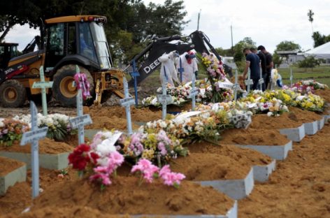Sem vacina, sem leitos e sem governo, Brasil registra mais de 2 mil mortes em 24h
