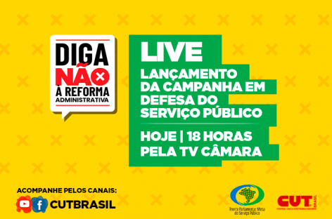 Campanha da CUT em defesa do serviço público será lançada nesta quarta, em Brasília